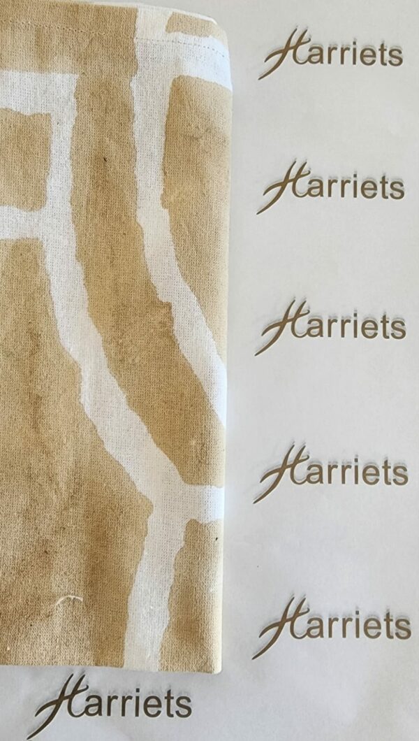 African Natural Napkins 40*40cm Set of 4 – 100% Indian Cotton Hand Block Printed