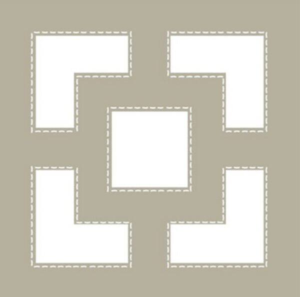 Solid Square Napkins Natural 40*40cm Set of 4