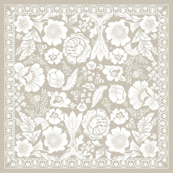 Natural Flower Natural Napkins 40*40cm Set of 4