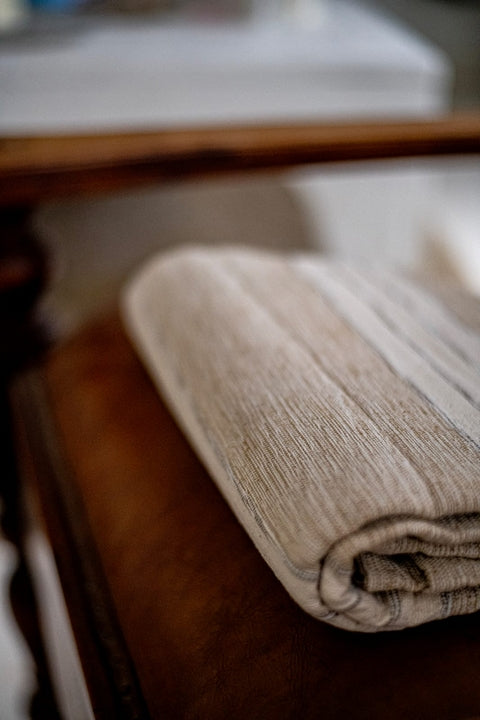 Organic Cotton Throw – Natural 220*270cm