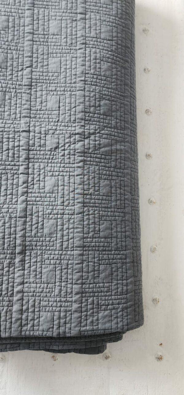 Pure Cotton Quilt Charcoal Face & Reverse Fabric 255*280cm