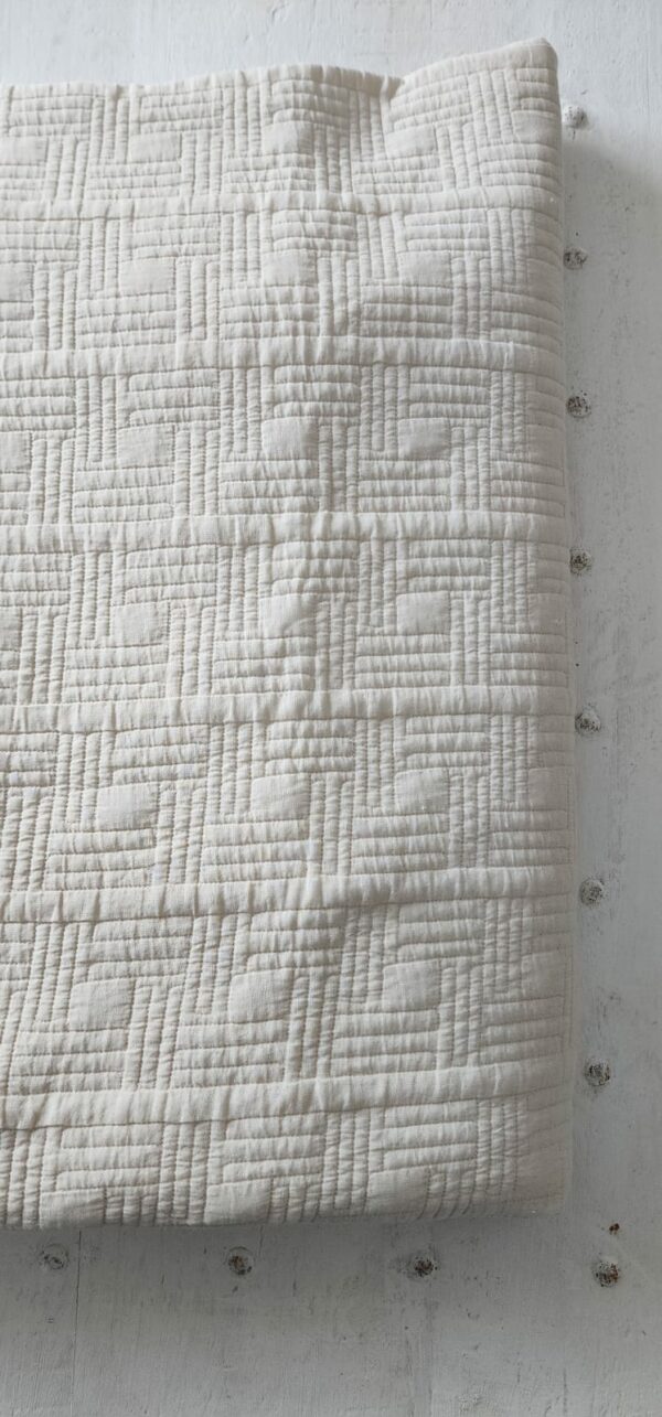 Pure Cotton Quilt Ivory Face & Reverse Fabric 255*280cm