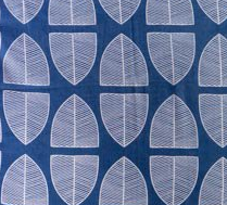 Banana Leaf Blue Napkins 40*40 Set of 4 – 100% Indian Cotton Hand Block Printed