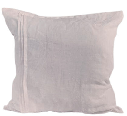 LINEN PLEATED 3 PIN-TUCK WHITE