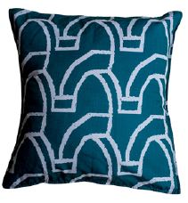 African Dance Green Cushion Cover