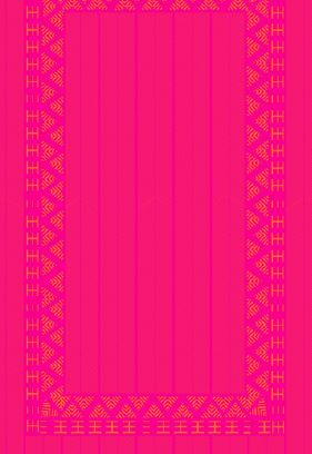 Bold & Beautiful Drip-Dry Tablecloth Pink Zone