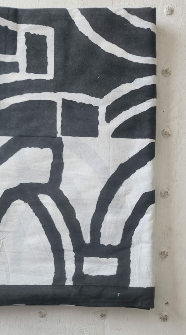 African Black Napkins 40*40cm Set of 4 – 100% Indian Cotton Hand Block Printed