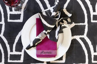 African Dance Black Drip-Dry Tablecloth