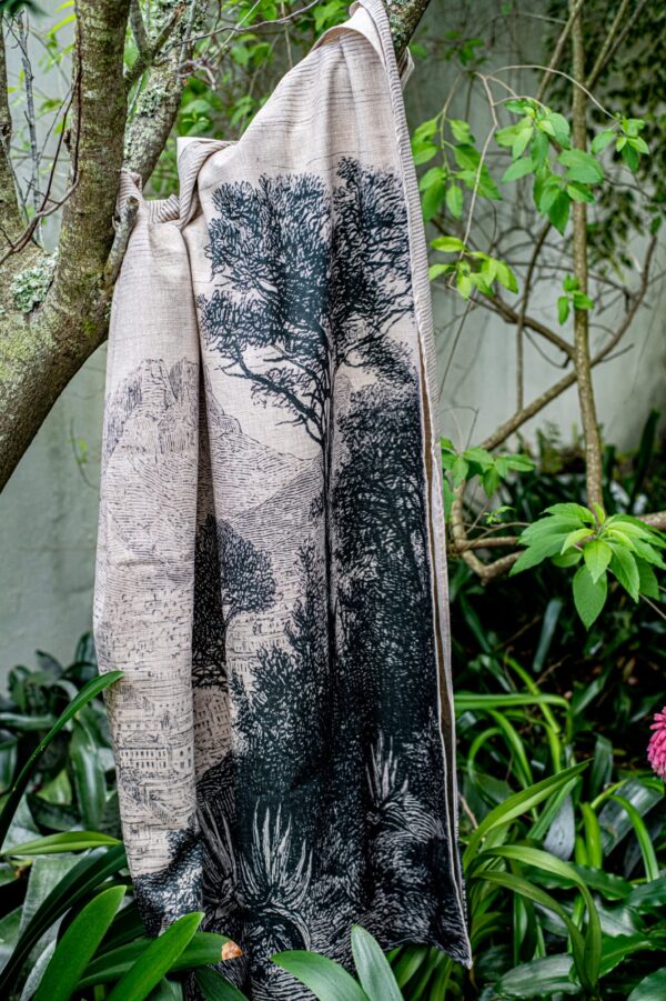 Cape Heritage Natural Linen Feel Throw 140*170cm