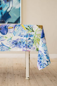 Water Colour Drip-Dry Tablecloth