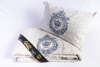 French Block Print Quilt Cotton Natural 220*240cm