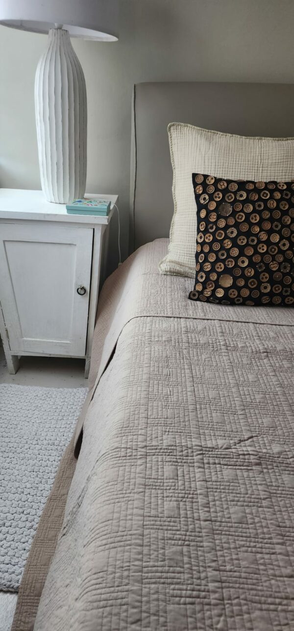 Pure Cotton Quilt Ivory Face & Reverse Fabric 255*280cm